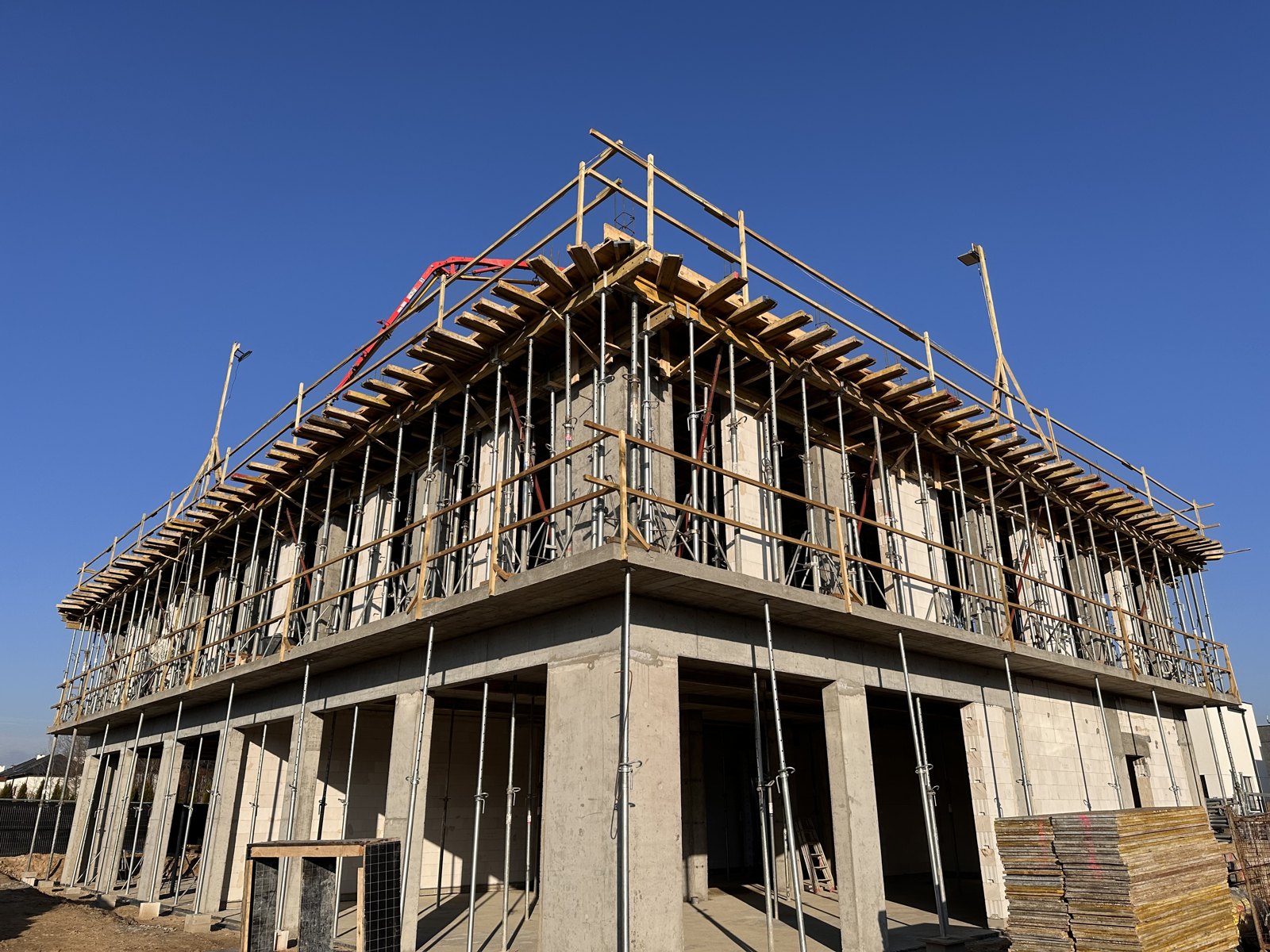 Reinforced concrete works